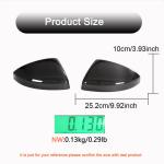 Audi R8 2023UP Mirror Covers Replacement Style Dry Carbon Fiber