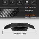 Lamborghini Huracan LP580 LP610 2014-2018 Rear Trunk Spoiler Dry Carbon Fiber