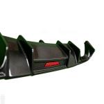 2008–2011 Audi A4 B8 Sedan Carbon Fiber Rear Bumper Diffuser