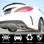 Mercedes Benz CLA Class (W117) C117 Sport CLA45 AMG 2013-2019 Rear Bumper Splitters Carbon Fiber