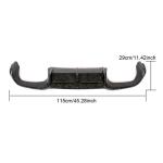 BMW 2 Series F87 M2 M2C 2016-2020 Rear Bumper Diffuser Carbon Fiber
