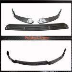Mercedes Benz C Class W205 C200 C300 Sport Sedan 2019-2021 Carbon Fiber Front Bumper Lip