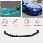 Lexus IS300 IS350 Base/F Sport 2017-2020 Front Bumper Lip Carbon Fiber