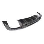 Audi S3 A3 Sline 8V Sedan Pre-facelift 2014-2016 Rear Bumper Diffuser Carbon Fiber