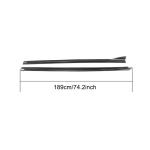 Audi S3 A3 Sline 8V Hatchback Pre-facelift 2014-2016 Side Skirts Carbon Fiber