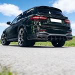 Mercedes Benz GLC Class X253 GLC250 GLC300 GLC43 GLC63 AMG 2016-2019 Rear Bumper Diffuser Carbon Fiber
