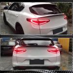 Alfa Romeo Stelvio Dry Carbon Fiber Rear Trunk Middle Spoiler 2017–2022