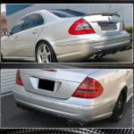 Mercedes Benz W211 E55 AMG Pre-facelift 2003-2006 Rear Bumper Diffuser Carbon Fiber/FRP