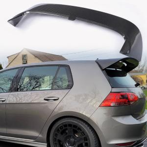 Volkswagen VW Golf 7 7.5 MK7 MK7.5 GTI R 2014-2019 Carbon Fiber Rear Roof Spoiler