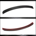 Audi A3 Sline S3 8V 8V.5 Sedan 2014-2020 Rear Roof Spoiler Carbon Fiber