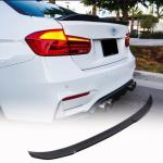 BMW 3 Series F30 F80 316i 320i 318i Carbon Fiber Trunk Spoiler