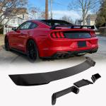 Ford Mustang GT Dark Horse 2024-2025 Rear Trunk Spoiler GLOSSY BLACK ABS