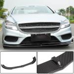 Mercedes Benz (W218) C218 CLS350 CLS400 CLS500 Base 2015-2018 Front Bumper Lip Carbon Fiber