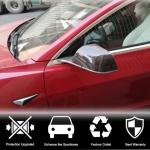 Tesla Model 3 Mirror Cover Add-on Dry Carbon Fiber