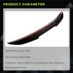 BMW 4 Series F32 Base/M Sport Coupe 2013-2020 Dry Carbon Fiber Rear Trunk Spoiler