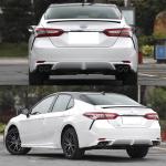 Toyota 8th Gen Camry LE SE XLE XSE 2018-2024 Rear Trunk Spoiler Glossy Black ABS