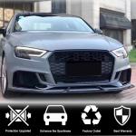 Audi RS3 8V.5 Sedan Facelift 2017-2019 Front Bumper Lip Carbon Fiber