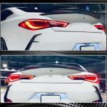 Infiniti Q60 Q60S 2017-2022 Rear Trunk Spoiler Carbon Fiber