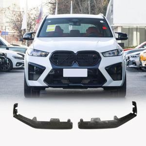 BMW X5M F95 Sport Utility 4-Door 2023UP Dry Carbon Fiber Front Bumper Lip Spoiler
