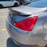 Infiniti G37 G37X G37S Coupe / Q60 Coupe Rear Trunk Spoiler Carbon Fiber/FRP 2008–2015