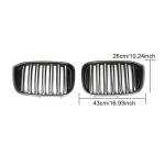 BMW X3 G01 X4 G02 Sport Utility 2018-2021 Front Grille Matte Black ABS