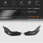 BMW 5 Series E60 M Sport 2004-2010 Front Bumper Splitters Carbon Fiber