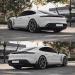 Porsche Taycan turbo S 2023-2024 Rear Trunk Spoiler Carbon Fiber