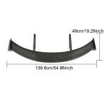 Mazda 3 / Axela Hatchback Low-Profile Rear Roof Spoiler Carbon Fiber/FRP 2014–2019
