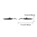 Chevrolet Corvette C8 Z06 2020-2024 Front Bumper Splitters Carbon Fiber