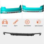 2018–2019 Audi S4 B9 Sedan Carbon Fiber Rear Bumper Diffuser