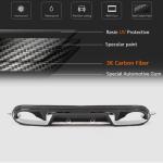 Infiniti Q50 Q50S 2014-2017 Rear Bumper Diffuser Carbon Fiber