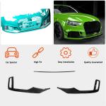 Audi RS3 8V.5 Sedan Facelift 2017-2020 Front Bumper Vents Dry Carbon Fiber