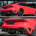 2021 Audi RS7 C8 Sportback ED Style Dry Carbon Fiber Rear Diffuser