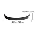 Lexus IS IS250 IS300 IS350 Sedan 2014-2020 Rear Trunk Spoiler Dry Carbon Fiber/FRP