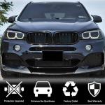 BMW X5 F15 M Sport 2014-2018 Front Bumper Lip Carbon Fiber