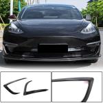 Tesla Model 3 2016-2022 Front Bumper Vents Dry Carbon Fiber