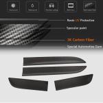 Porsche Macan 2014-2020 Door Side Fender Trims Dry Carbon Fiber