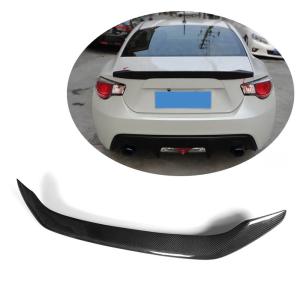 Subaru BRZ Toyota GT86 FT86 Scion FR-S Rear Trunk Spoiler Carbon Fiber