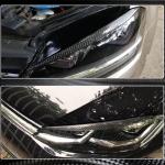 Volkswagen VW Golf 7 7.5 MK7 MK7.5 GTI R R-line 2014-2019 Headlight Eyelids Lamp Eyebrows Carbon Fiber