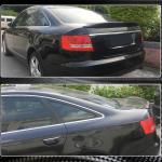 Audi A6 (Quattro) C6 Sedan Pre-facelift 2005-2008 Rear Trunk Spoiler Carbon Fiber