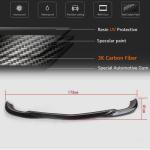 Mercedes Benz W204 C300 Sport Pre-facelift 2008-2011 Front Bumper Lip Carbon Fiber