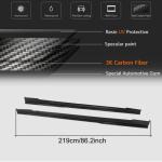 Tesla Model S 2014-2020 Side Skirts Carbon Fiber