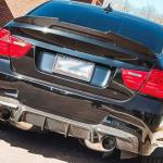 BMW 3 Series E90 M Sport 2005-2012 Rear Bumper Diffuser Carbon Fiber/FRP