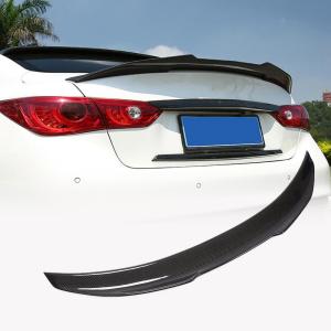 Infiniti Q50 Q50S 2014-2022 Rear Trunk Spoiler Real Carbon Fiber