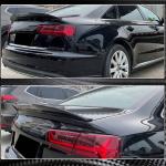Audi A6 Sline S6 C7 C7.5 Sedan 2012-2019 Rear Trunk Spoiler Carbon Fiber/FRP
