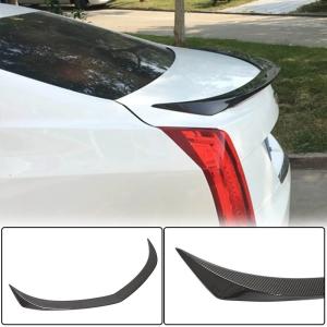 Cadillac ATS Sedan 2013-2019 Rear Trunk Spoiler Carbon Fiber