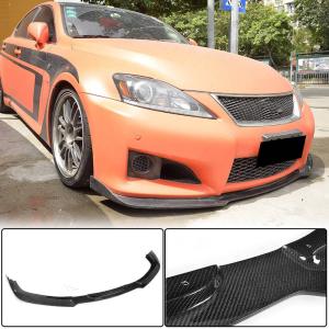 Lexus IS F Sedan 2011-2013 Front Bumper Lip Carbon Fiber