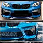 BMW 2 Series F87 M2 2016-2019 Front Bumper Vents Dry Carbon Fiber