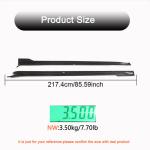 Tesla Model S Plaid 2021-2023 Side Skirt Carbon Fiber