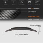 Mercedes Benz S Class W222 2014-2020 Rear Trunk Spoiler Carbon Fiber